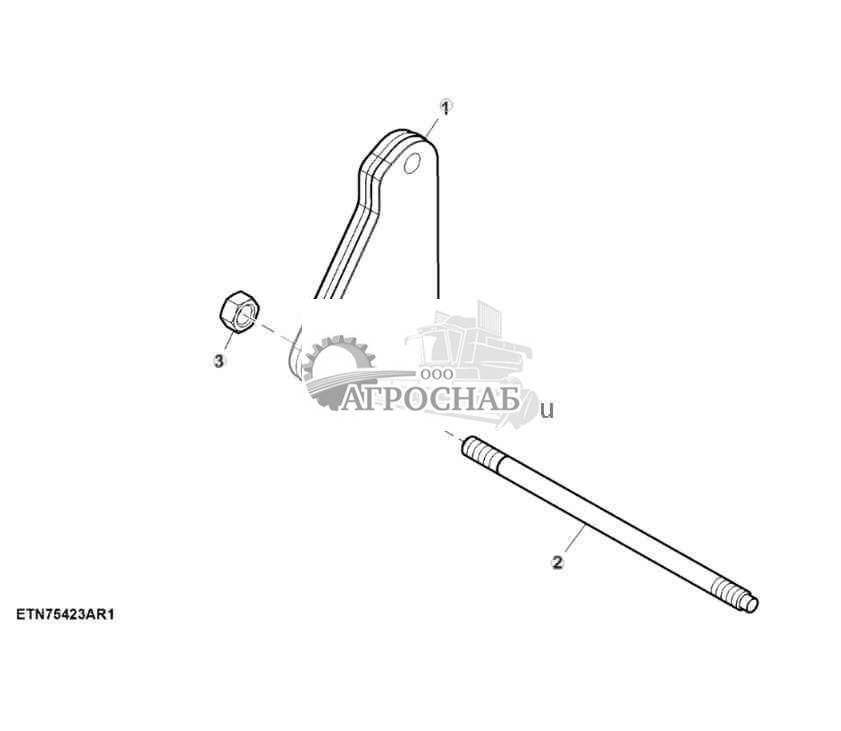 Торцевая крышка, позиция II, левая 